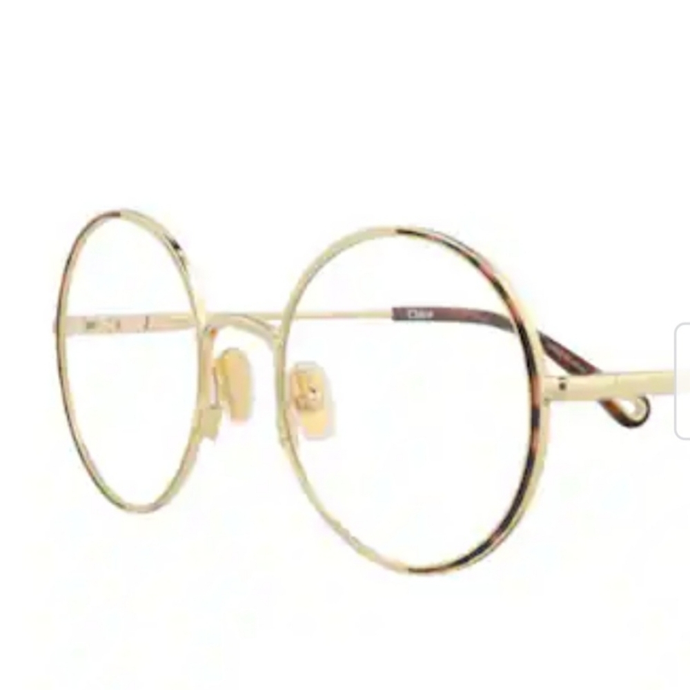 Chlo Round-Frame Metal Optical Frames - image 3